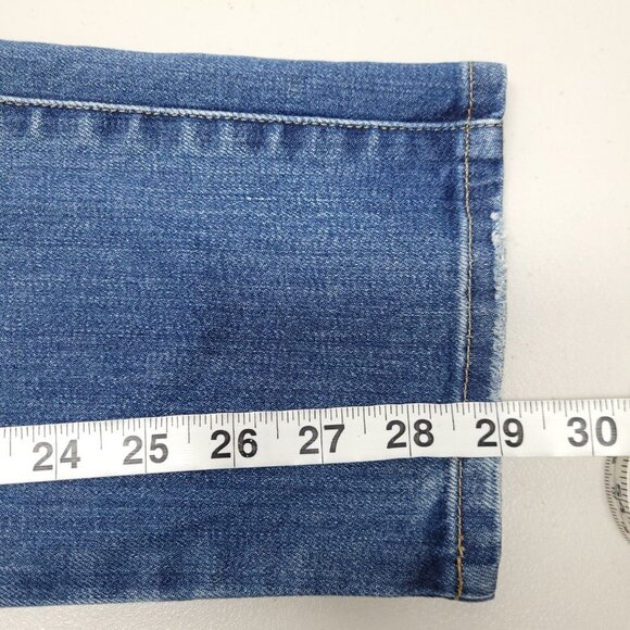 Uniqlo Womens Overall Jumpsuit Size S Blue Midume Wash - Picture 4 of 10